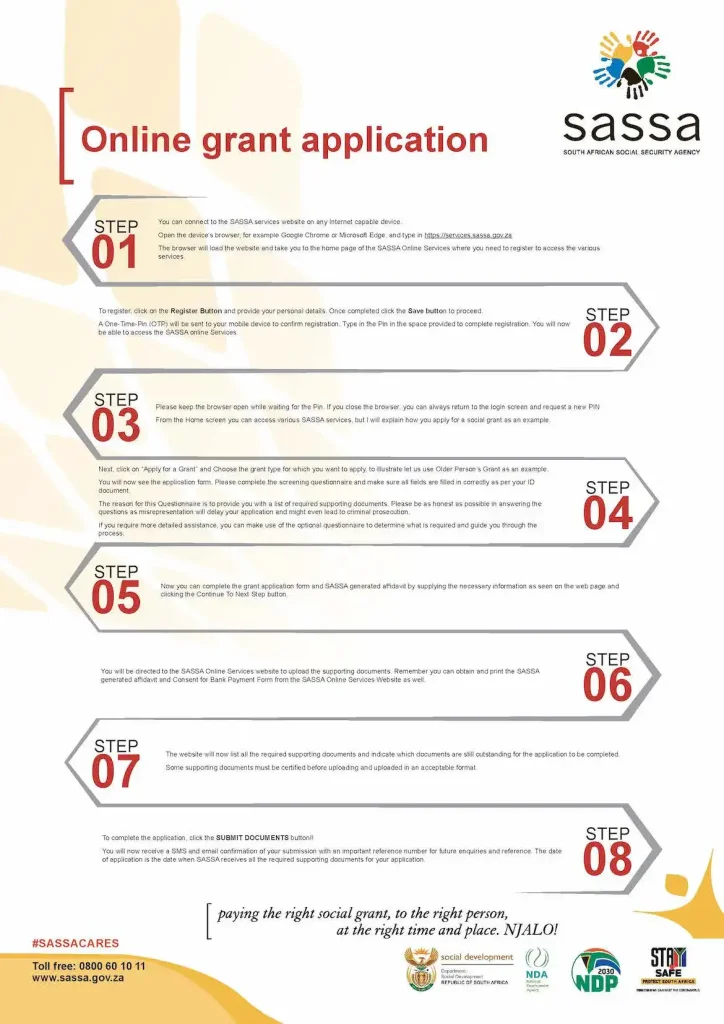 Apply for SASSA New Application
